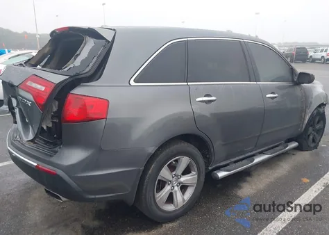 2011 Acura Mdx Technology Package z USA, uszkodzony, nr VIN 2HNYD2H66BH525598